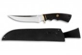 Нож “Охотник” 95х18 (чёрный граб,  57-59 HRC)